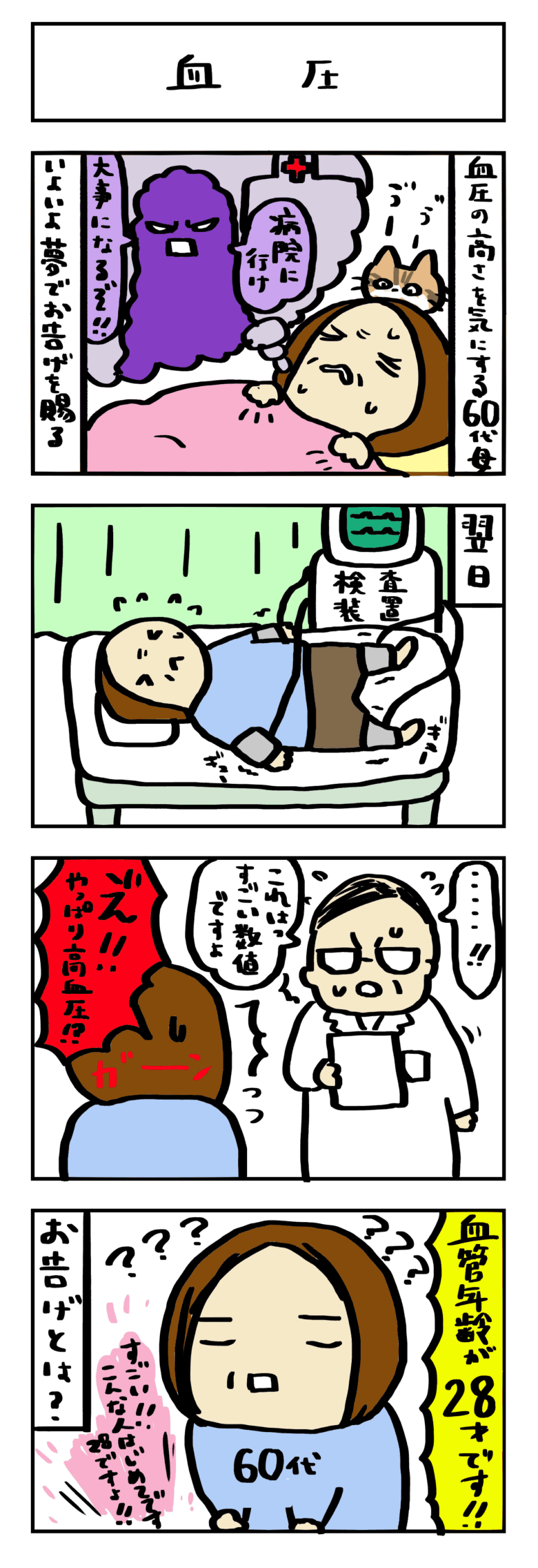 ４コマ漫画いつも一緒が◎